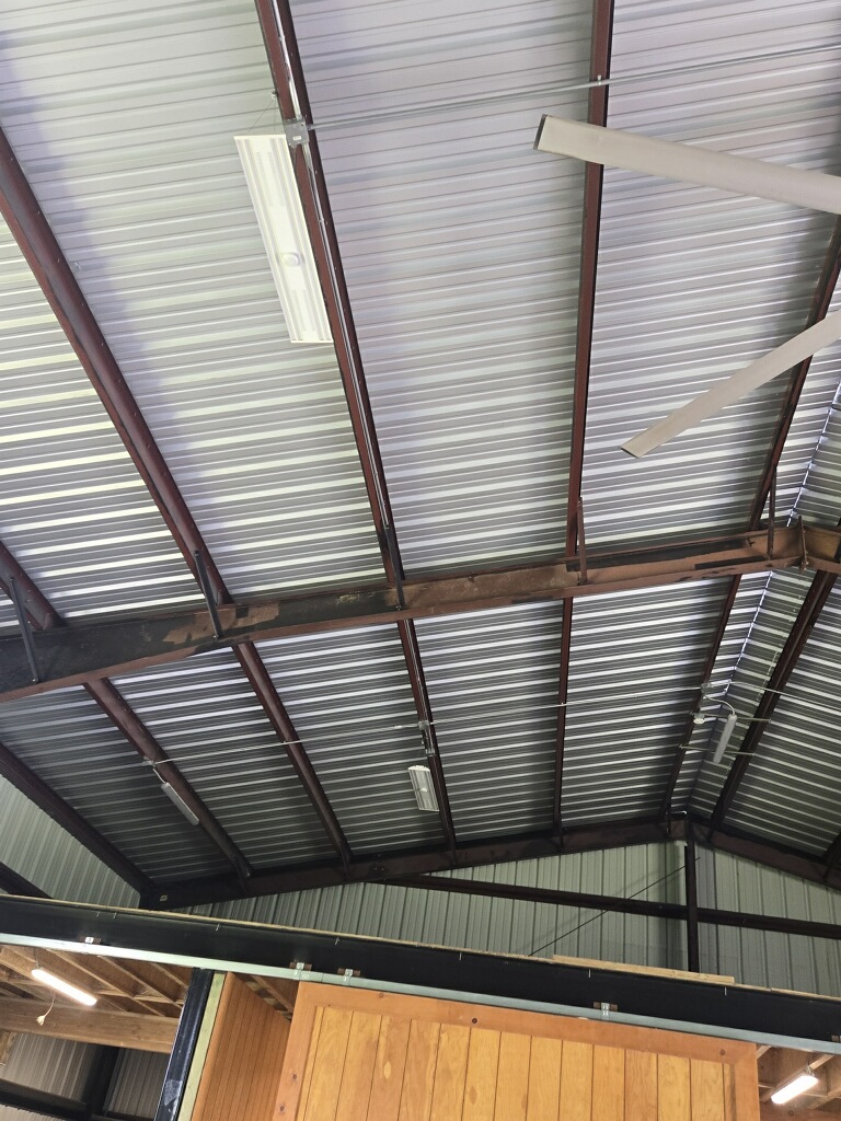 Ceiling texture close up